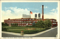 Home of the Hoover Electric Cleaner North Canton, OH Postcard Postcard