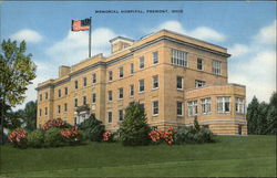 Memorial Hospital Postcard