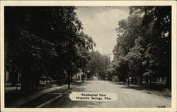 Residential View Postcard