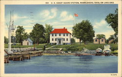 US Coast Guard Station on Lake Erie Postcard