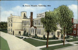 St. Francis Hospital Cambridge, OH Postcard Postcard