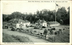 State Fish Hatchery Marlinton, WV Postcard Postcard