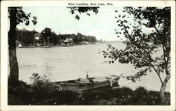 Boat Landing Postcard