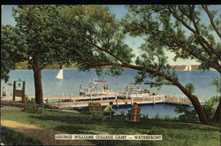 George Williams College Camp Postcard