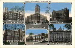 Marquette University Postcard