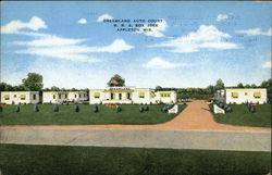 Dreamland Auto Court Postcard