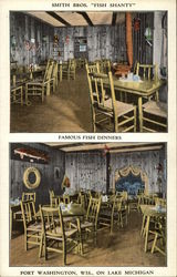 Smith Bros. Fish Shanty Restaurant Port Washington, WI Postcard Postcard