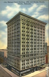 City National Bank Building Omaha, NE Postcard Postcard