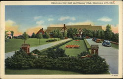 Oklahoma City Golf and Country Club Postcard Postcard