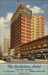 The Berkshire Hotel Chicago, IL Postcard Postcard