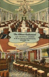 The Athens Restaurant and Cocktail Lounge Postcard