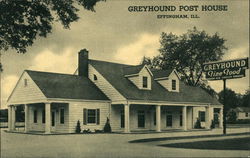 Greyhound Post House - "The Heart of the Nation" Postcard