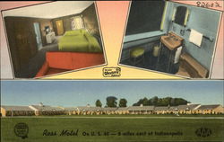 Ross Motel Postcard