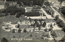 Bittle's Court Indianapolis, IN Postcard Postcard
