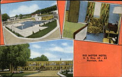 Rig Motor Hotel Postcard