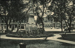 Confederate Monument "In the Ozarks" Bentonville, AR Postcard Postcard