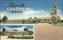 Ranch Courtel Mount Vernon, MO Postcard Postcard