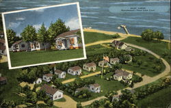 Miles Cabins Saint Ignace, MI Postcard Postcard