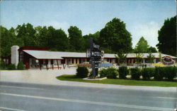 Valley Motel & Dining Room Terre Haute, IN Postcard Postcard