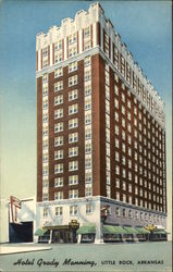 Hotel Grady Manning Little Rock, MN Postcard Postcard