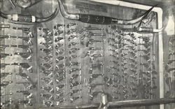 The Buckhorn - Gun Rack in Bar Room Long Lake, MN Postcard Postcard