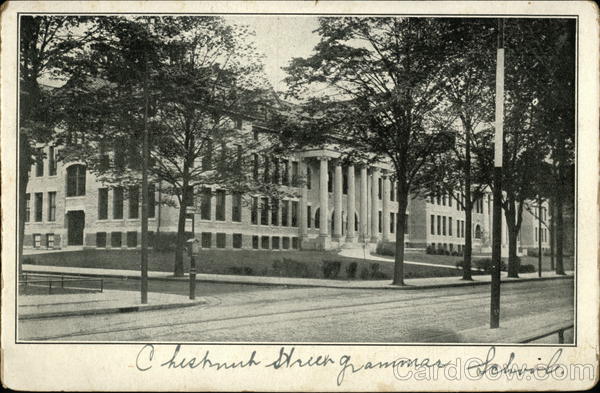 Chestnut Street Grammar School Springfield Massachusetts