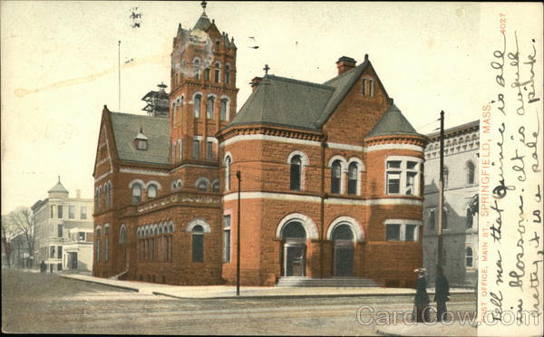Post Office, Main Street Springfield Massachusetts
