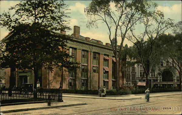 Street View of City Hall Bridgeport Connecticut