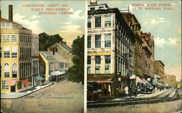 Cheapside and North Main Street Providence Rhode Island