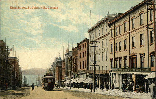 King Street Saint John NB Canada New Brunswick