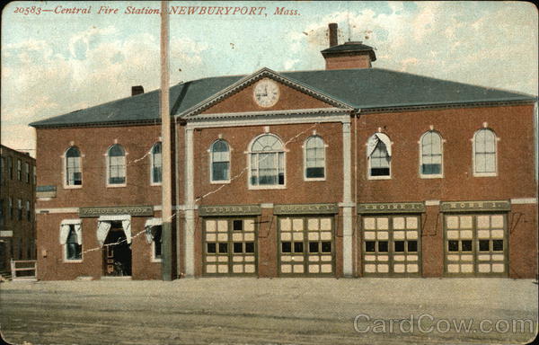 Central Fire Station Newburyport Massachusetts