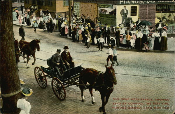 Old Home Week Parade Lynn Massachusetts