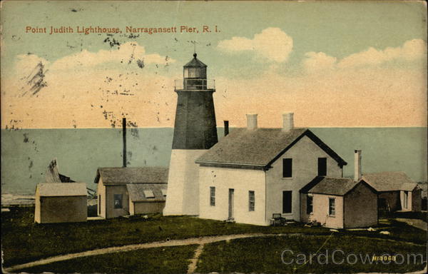 Point Judith Lighthouse Narragansett Pier Rhode Island