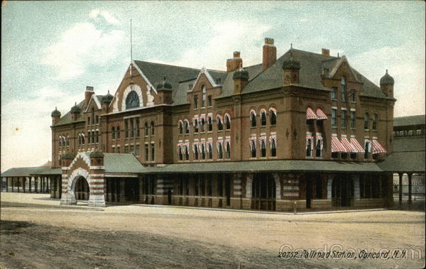 Railroad Station Concord New Hampshire