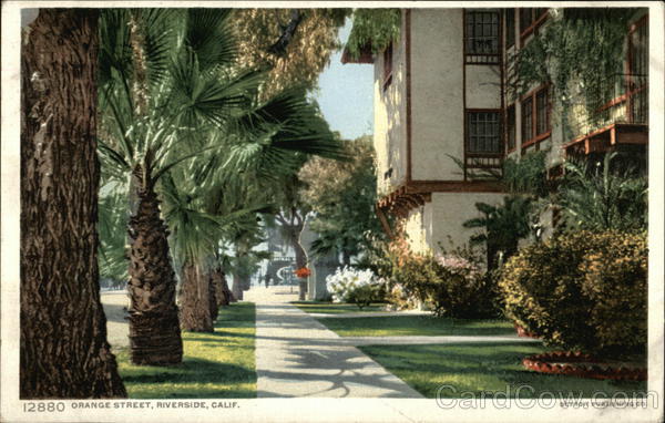 Orange Street Riverside California
