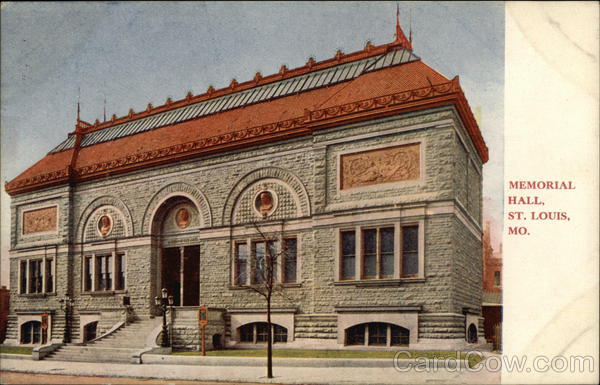 Street View of Memorial Hall St. Louis Missouri