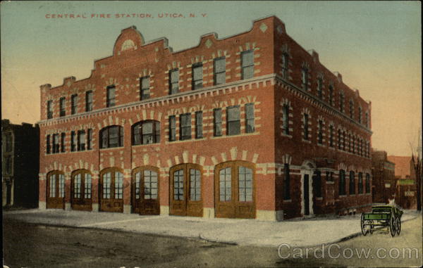 Central Fire Station Utica New York