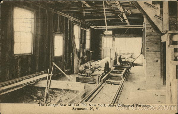 New York State College of Forestry - College Saw Mill Syracuse