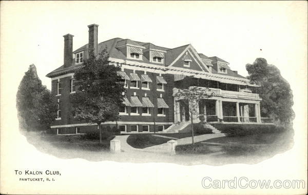 To Kalon Club Pawtucket Rhode Island