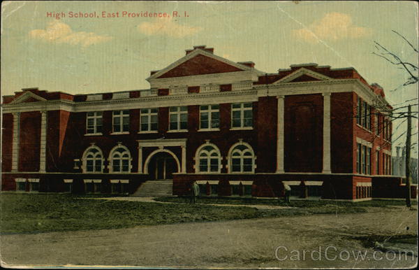 High School and Grounds East Providence Rhode Island