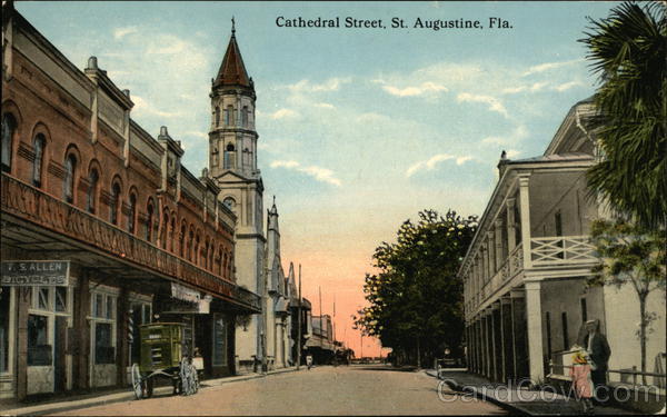 Cathedral Street St. Augustine Florida
