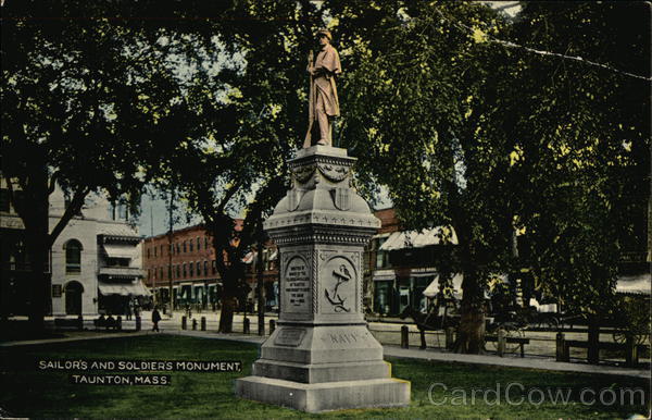 Sailors and Soldiers Monument Taunton Massachusetts