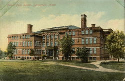 Forest Park School Postcard