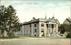 Science Building Postcard