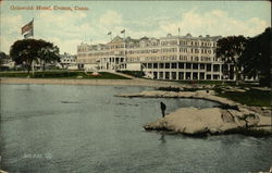 Griswold Hotel Groton, CT Postcard Postcard