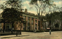 Street View of City Hall Bridgeport, CT Postcard Postcard