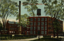 Factory Bridgeport, CT Postcard Postcard