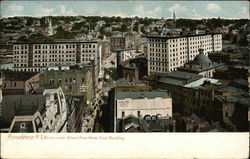 Westminster Street from Union Trust Building Postcard