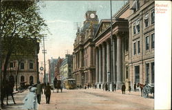 St. James Street Montreal, QC Canada Quebec Postcard Postcard