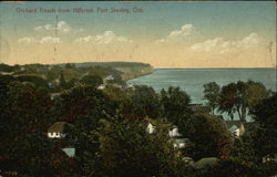 Orchard Beach from Hillcrest Postcard